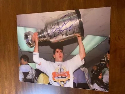 Pittsbutg Penguins Mark Recchi Autographed 11x14 Stanley Cup Photo • $35