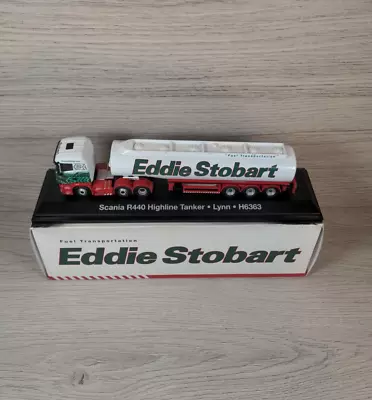 Atlas Editions Eddie Stobart Scania R440 Highline Tanker Lynn H6363 • $22.34