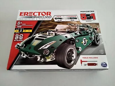 Erector By Meccano Roadster Level 2 Novice *STEAM Curriculum* W/Pull Back Motor • $23.61