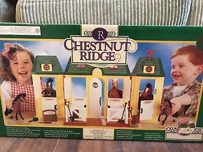 Chestnut Ridge Playset Vintage 90s Toys R Us Horse Stables Trophy Collection • £49.99