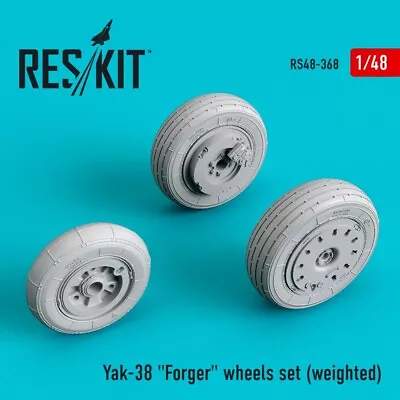 1/48 Reskit RS48-0368 Yak-38  Forger  Wheels Set (weighted) • $12