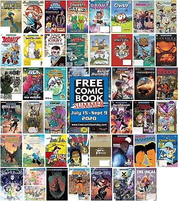 FREE COMIC BOOK DAY (FCBD) 2020 - Select Singles Or Sets • $2