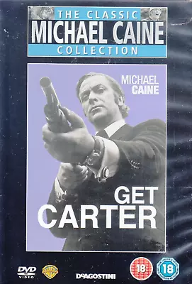 Get Carter DVD Michael Caine Region 2 PAL New Sealed • £4.75
