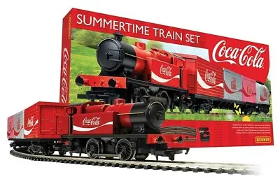Hornby OO Gauge Train Set Summertime Coca-Cola Model Train Set R1276M R1276 • £109.89