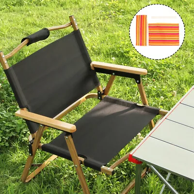 Director Chair Canvas Outdoor Folding Chairs Cloth Camping Gadget • £10.98