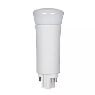 Satco S29860 LED CFL PL Replacement Bulb 9W G24q 4-Pin Frosted 4000K Cool White • $12.95