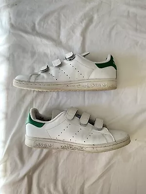 Adidas Stan Smith White- Pre Owned- Mens US 7 • $25