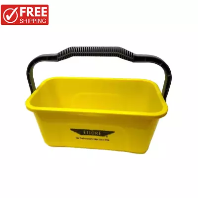 3 Gallon Super Plastic Bucket With Sturdy Handle Window Cleaning Tools Supplies • $13.76