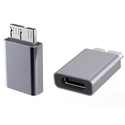 Aluminum Alloy Type-C Female To Micro B USB Male Data Plug Connector Adapter • $10.65