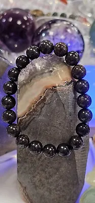 Meteorite Crystal Bracelet 10mm • $120