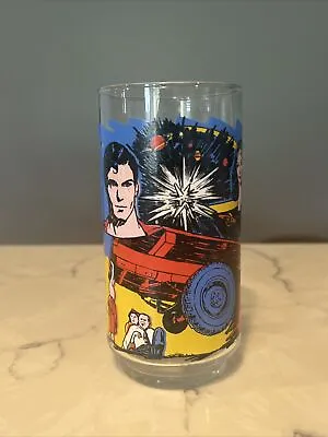 Vintage 1978 PEPSI DC COMICS SUPERMAN The Movie -  KAL-EL Comes To Earth  Glass • $9.95