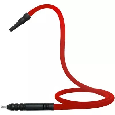 MYA ICE HOSE Freezable Silicone Freeze Cold Smooth Smoke Hookah Shisha Red • $19.99