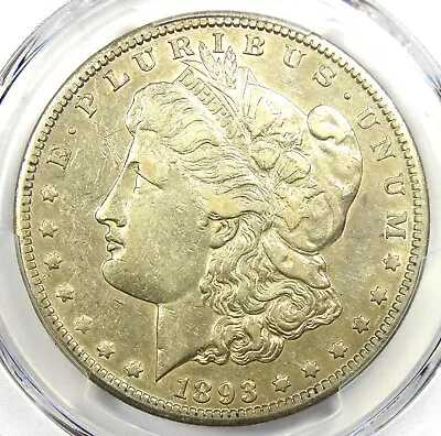 1893-CC Morgan Silver Dollar $1 Carson City Coin - Certified PCGS XF Detail (EF) • $1610.25