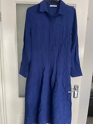 Royal Blue Mango Shirt Dress  • $5.68