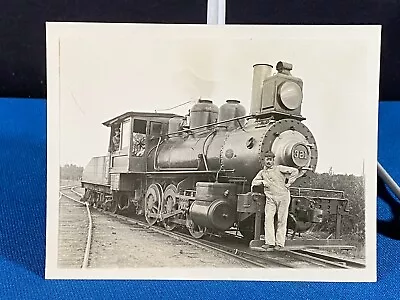 Soo Line Railroad Steam Locomotive 321 Vintage Photo • $6