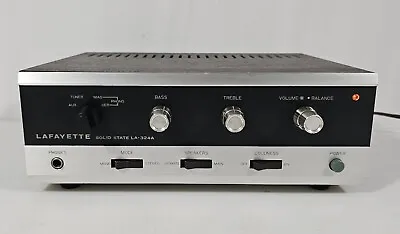 VTG Lafayette LA-324A Solid State Amplifier Works But Has Problem • $109.80