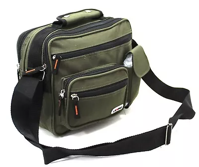 £12.99 • Buy Men's Canvas Travel Cabin Multi Pocket Messenger Cross Body Bag Shoulder Bag