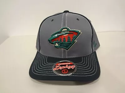 Vintage NHL Minnesota Wild LOGO Strapback Cap Hat 90s Zephyr NEW NWT • $29.99