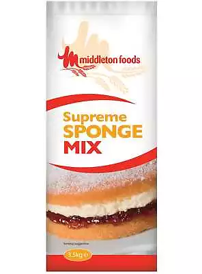 Middletons Supreme Plain Sponge Cake Mix - 1x3.5kg • £20.53