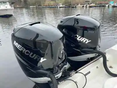 Mercury VERADO CHROME Outboard Decals Stickers (pick HP) Marine Grade • $89.99