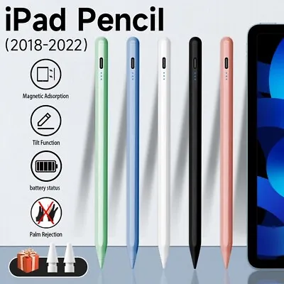 Apple IPad Pen / Pencil / Stylus With Palm Rejection - UK Stock - Free Case  • £10.99