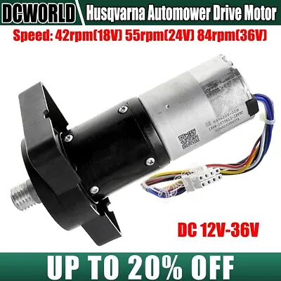 DC18V Husqvarna Automower Drive Motor Brushless Gear Motor for 400 500 Series DW • $170.99