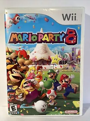 Mario Party 8 (Nintendo Wii 2006) Complete Box Game And Manual • $27.99