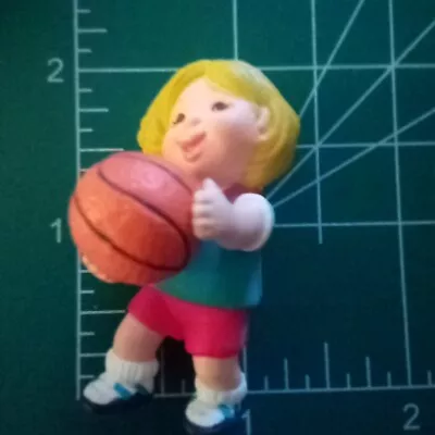 Hallmark 2001 Merry Miniature Figurine Hotshot Blonde Hair  • $4.95