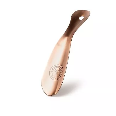 Cobblers Choice Metal Shoe Horn - Made In The USA - Designed 8- Antique Brass • $16.71