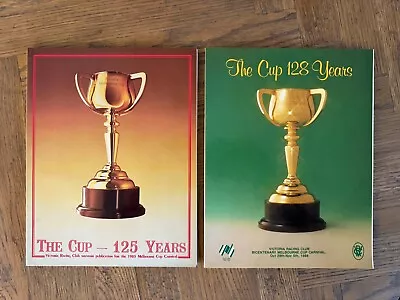 1985 & 1988 Melbourne Cup  The Cup  Victoria Racing Club Publications Australia • $5