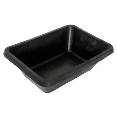 40L Black Rubber Bucket / Mixing Trough For Plasterers (Genuine Neilsen CT2433) • £27.91