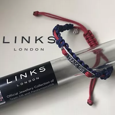 LINKS Of LONDON Olympics Friendship Bracelet ~ NEW In Tube • £9.95