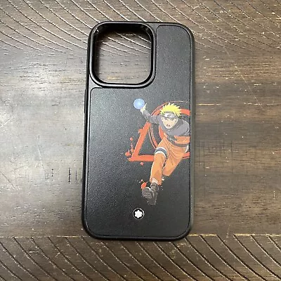 MONTBLANC Naruto Phone Case IPhone 14 Pro (COMES AS SHOWN NO BOX) • $200