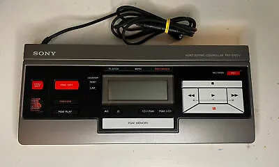 Vtg Sony Video Editing Controller Board RM-E100V Analog Betamax VHS Equipment • $19.95