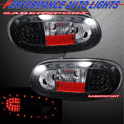 Set Of Pair Black LED Taillights For 1999-2005 Mazda MX-5 Miata • $169.99