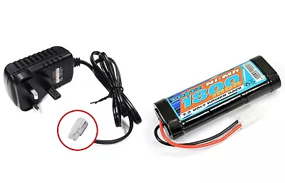 7.2v Volt Battery & Fast Charger For RC Radio Remote Control RC Cars Tamiya Etc • £28.99