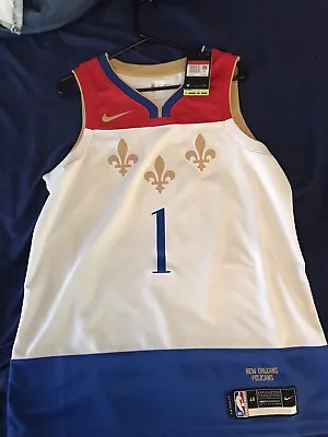 Zion Williamson City Edition Jersey Nike BNWT LG 2020-21 New Or Leans Pelicans • $74.99