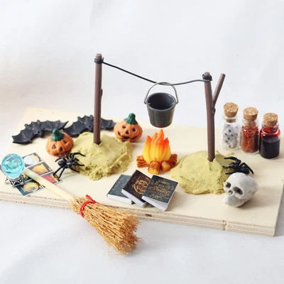 £7.39 • Buy 1/6 1/12 Dollhouse Horror Toy Set Dolls Accessories Dollhouse