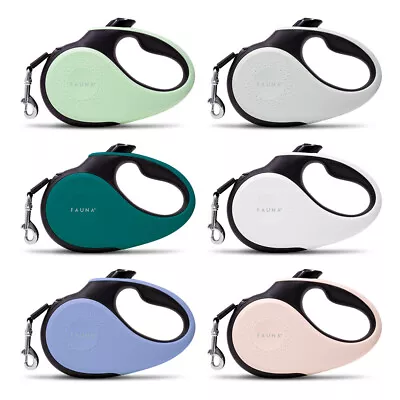 £13.99 • Buy Retractable Dog Lead Extending Tangle-Free, Heavy Duty Puppy Leash Tape 5m Fauna