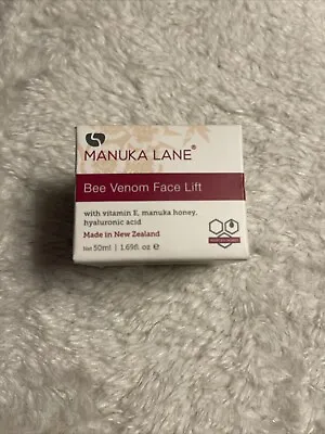 Manuka Lane Bee Venom Face Lift Cream Honey Hyaluronic Acid & Vitamin E 50ml • £24.75