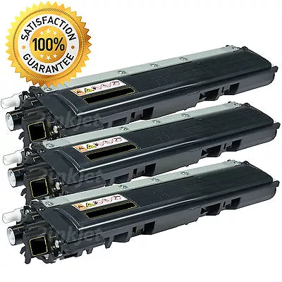 3 X TN-210 Black Toner For Brother MFC-9010CN MFC-9120CN MFC-9125CN MFC-9320CN • $27.95