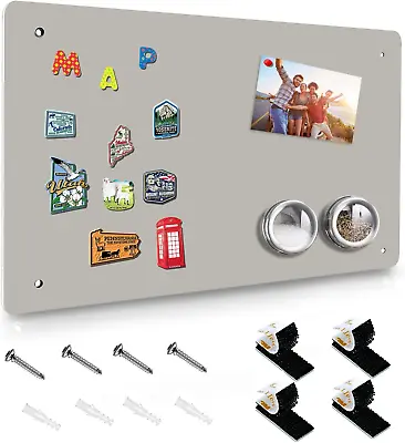 Magnetic Board17.5  X 11.4  Magnet Bulletin Board To Display Magnetic Notes Po • $24.99