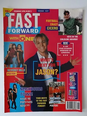 Fast Forward Magazine Issue 137 April 29- May 5 1992 Jason Donovan Cicero • £6.95