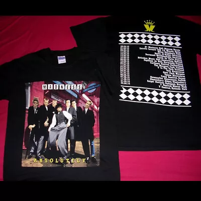 Madness - Size M - 2010 Uk Festival Tour T Shirt - Printed 2 Sides - Mint Kix79 • £12.50