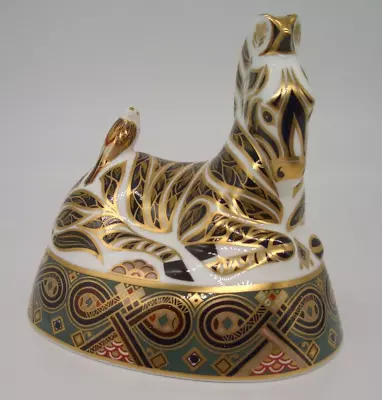 £195 • Buy Royal Crown Derby  Zebra  Paper Weight  By John Ablitt