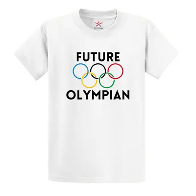 Second Ave Baby/Children's Future Olympian Olympics White T Shirt Top Kit • £8.99