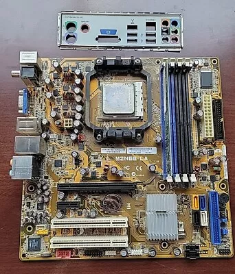 HP 5188-8534 M2N68-LA Motherboard With CPU RAM I/O Shield • $24.99