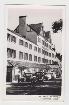 Unposted Real Photographic Postcard Hotel Metropole Llandrindod Wells • £1.85