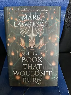 Limited Mark Lawrence The Book That Wouldn't Burn Locked Library 2nd Print • £114.95