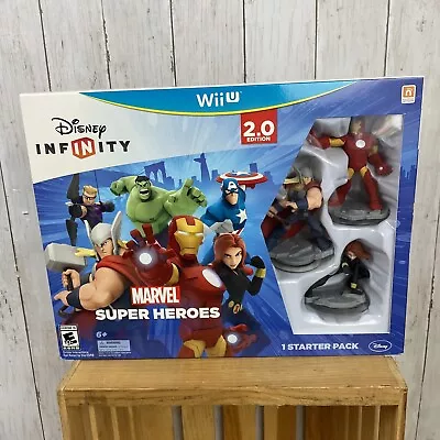 Sealed WII U Disney Infinity 2.0 Marvel Super Heroes Game Starter Pack • $24.99